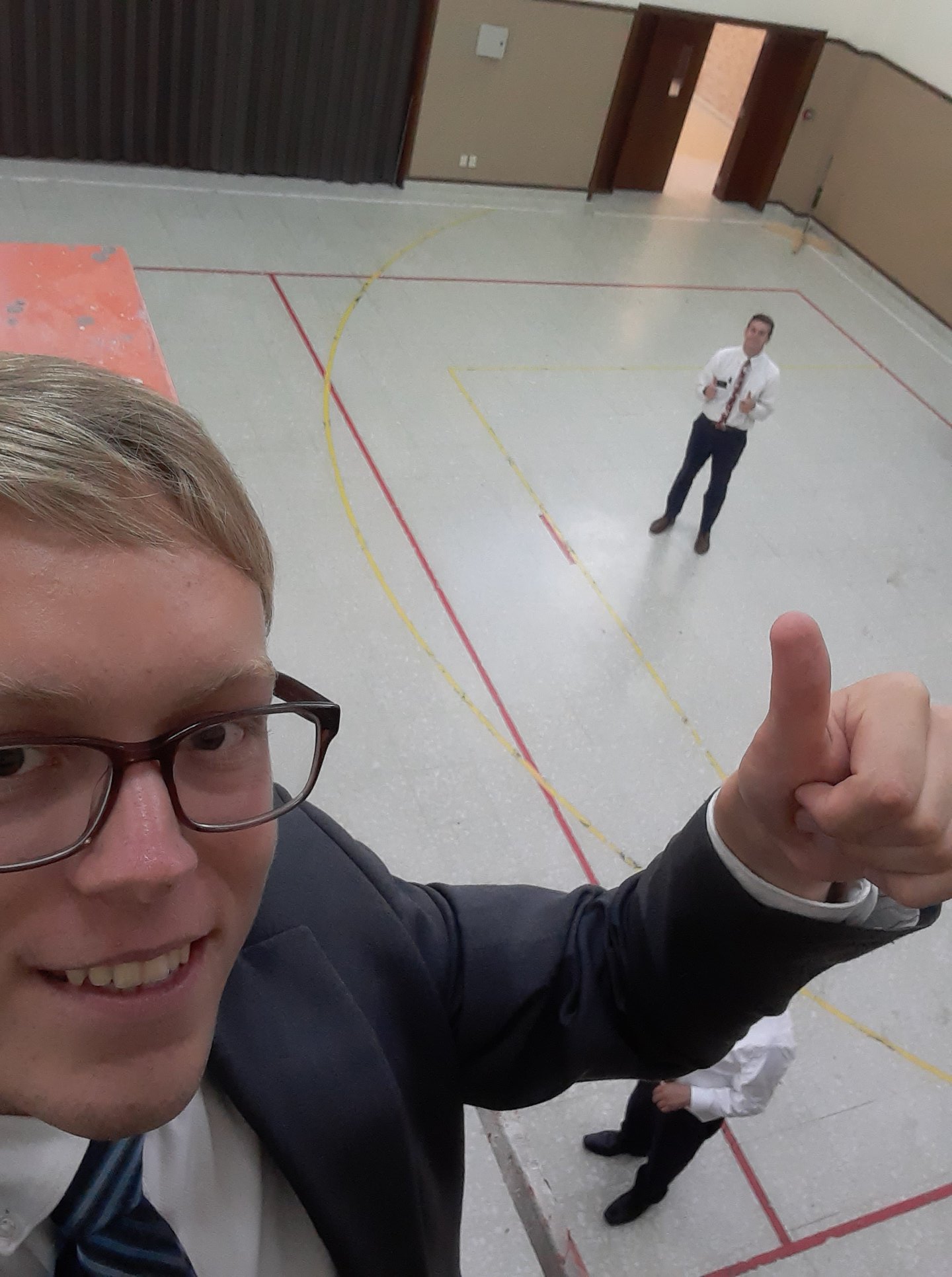 Me enjoying the mission